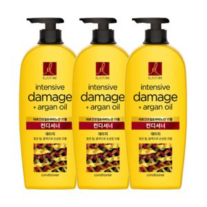 엘라스틴 아르간 집중 영양 컨디셔너 680ml 3개