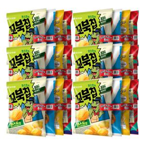 최고스낵 4묶음 170gx6개(꼬북칩+포카칩오리지널+오감자그라탕+썬)