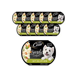 심플리 닭고기 당근 감자 완두콩 37g x10개