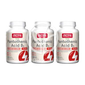 (오플닷컴) 3개 판토텐산 500 mg 100 베지 캡슐 비타민 B5 칼슘함유 비건 100 베지캡슐 빠른직구