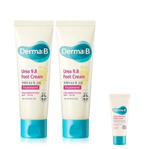 우레아 9.8 풋 크림 80ml 1+1+튜브견본(랜덤)