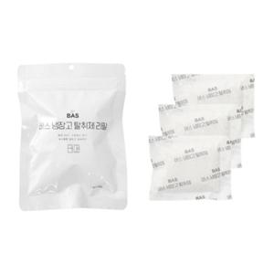 BAS 냉장고 냄새제거 탈취제 바스전용 (리필3개입)
