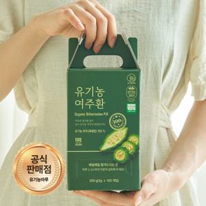유기가공인증 유기농 여주환스틱 2g x 100개입
