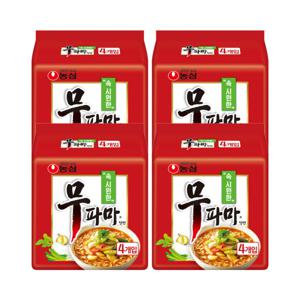 무파마탕면122g X 4입 4개 (총16개)