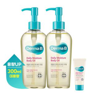 데일리 모이스처 바디오일 (대용량)300ml 2개+튜브견본