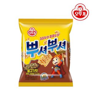 오뚜기 뿌셔뿌셔90g 불고기맛 24개 어린이간식 라면과
