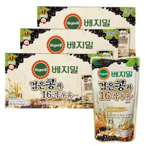 파우치베지밀 검은콩과 16곡두유 190ml x45팩