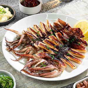 15+5%) 반건조오징어 10미 오동통 구룡포 오징어 원양산