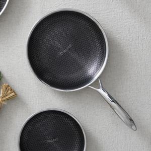 쿡셀 블랙큐브 프라이팬 26cm(싱글코팅) 스텐후라이팬