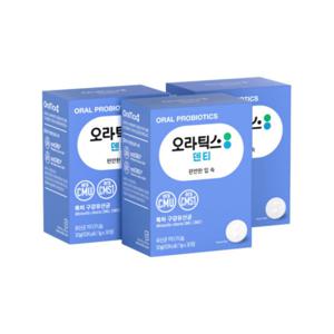 오라틱스 덴티 구강 유산균 30정 3box