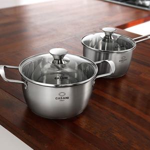 리베또 인덕션 스텐 냄비 2종세트 인덕션용 냄비세트