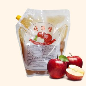 부국 사과잼 3KG 와플쨈 대용량 카페시럽