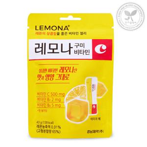 경남제약 레모나 구미 1봉 비타민C 레몬맛