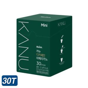 동서식품 카누 미니 디카페인 아메리카노 30T 커피믹스 DC