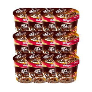 켈로그 오곡으로 만든 첵스초코 컵 시리얼 30g x 12개