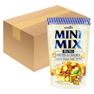 삼진 미니 프레첼 미니믹스 체다치즈맛 1박스 800gX6