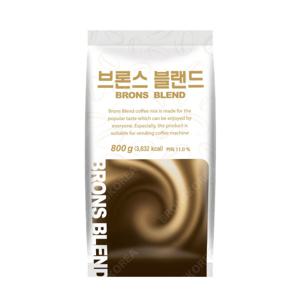 자판기용 커피믹스/ 희창 브론스 블랜드 800g