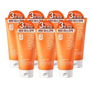 미쟝센 퍼펙트 3분 살롱 팩 300ml 7개/헤어 마스크팩