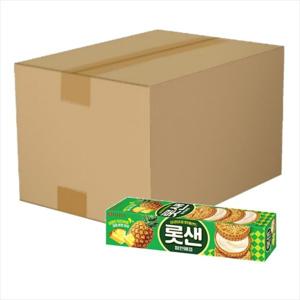 롯데 롯데샌드 파인애플 105gx30개 (1박스) (2박스구매시 1000원 할인x넉넉한 유통기한)