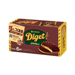 다이제 초코 6P 312g