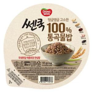 동원 쎈쿡 통곡물밥 195g 36개입  맛있는 영양밥 즉석밥 아침 점심 건강 잡곡 차박 여행 캠핑 햇반