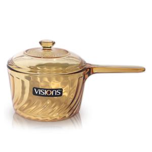 비젼 튤립 내열 유리냄비 편수1.5L 이유식 직화