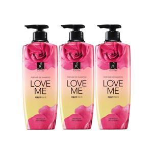 엘라스틴 퍼퓸 러브미 샴푸 600ml 3개  + 증정) 퍼퓸 러브미 샴푸 400ml