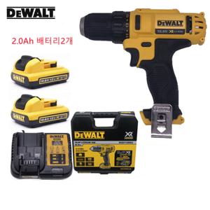 디월트 DCD710D2T 충전드릴 12V 2.0Ah 배터리2개