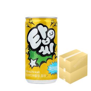 과즙탄산음료/ 일화 탑씨 파인애플향 190ml X 60캔