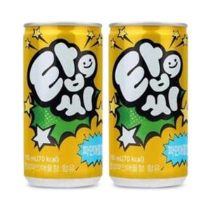 탑씨 파인애플 190ml x 90캔 캔음료 캔음료수 탄산음료