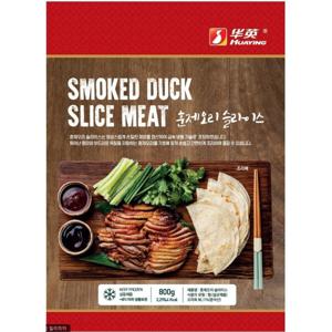 삼아 명일품 슬라이스 오리훈제 800g 1팩 팩당 오뚜기 허니머스타드12g 증정