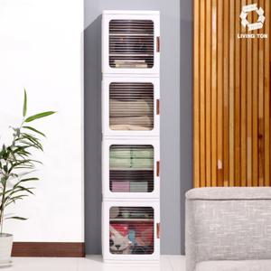 리빙톤 360 타워수납장 홈쇼핑 틈새수납장 다용도 폴딩 박스 수납장 TV홈쇼핑정품 LIVINGTON