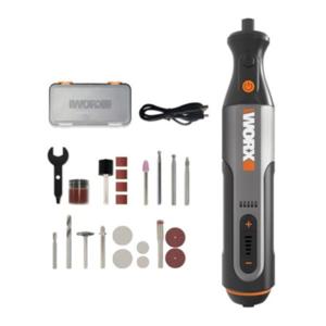 WORX 웍스 WX106 8V 충전 전동 로타리툴 세트 연마조각 무선 미니 그라인더 연마기 USB충전