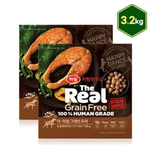 더리얼 그레인프리 오븐베이크드 연어 어덜트 3.2kg