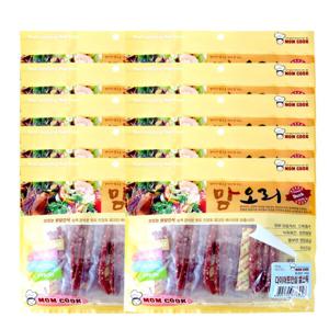 맘쿡 오리 다이어트안심쌀스틱 300g x 10개 강아지 사사미 간식