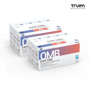 트루엔 오엠비오메가3+마그네슘+비타민B)30일분X2박스