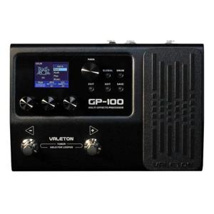 Valeton GP-100 기타 멀티 이펙트 프로세서 140 루퍼 언어 식 페달 내장