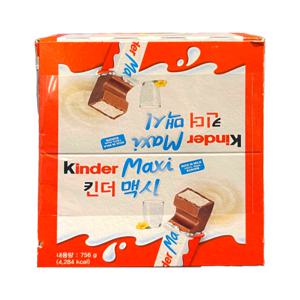 킨더 맥시 초콜릿 21gX36 (756g)