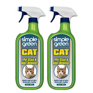 심플그린 simple green 고양이 탈취제 946ml 1+1 얼룩 및 냄새제거제 애완 반려동물 스프레이