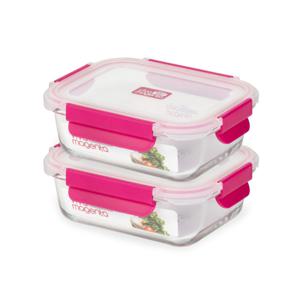 오키드락 컬러에디션 오븐용기 비바마젠타 1050ml 2P Set