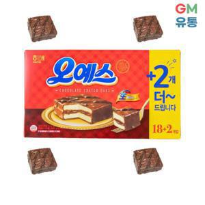 해태 오예스 대용량 540g 18개 회사간식 탕비실간식 대용량간식 박스과자