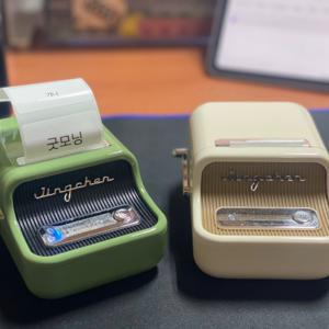 NIIMBOT B21 라벨 프린터 휴대용 님봇라벨기 화이트