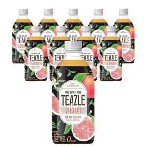 웅진 티즐제로자몽블랙티 500ml x 10개