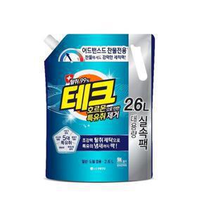 테크 찬물강화 특유취제거 세탁세제 2.6L리필 (영등포점)