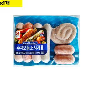 도매 유통 식자재 수제모듬소세지 사조 385g 1개 도이치모듬소시지