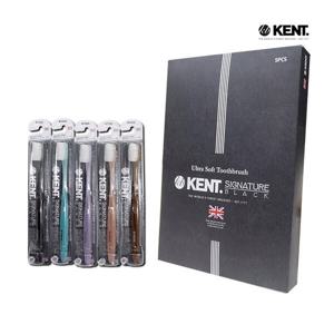 중소기업유통 영국황실칫솔무료체험1개켄트 시그니처 블랙15p(블랙 3개 블루 3
