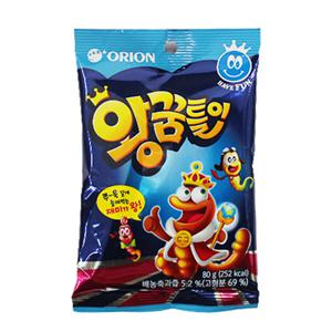 오리온 왕꿈틀이 80g 10개입 볼