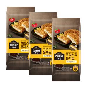 퀴진 크리스피 돈까스(모짜렐라 치즈) 450gx3봉