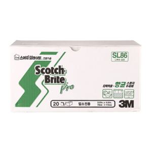 항균스펀지다목적수세미(20매)/3M총알배송