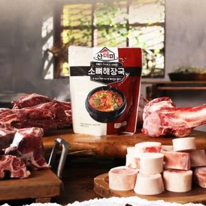 이용식의 산더미 소뼈 해장국-4팩 밀키트 간편식
